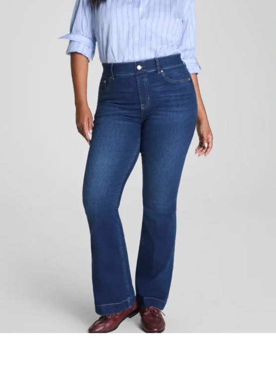 SPANX Denim - SPANX Flare Jeans in Authentic Blue Style 21164Q Size XL